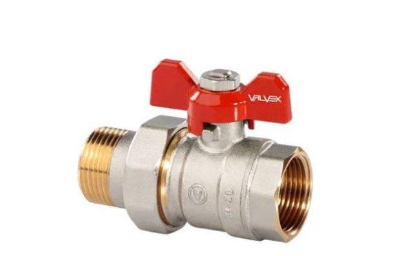 Valvex ORO 3/4˝ FŰTÉSI golyóscsap KB, hollandis, T-fogantyús PN 16, 120°C