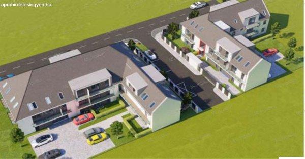 Szombathely belvárosában 37 m2-es + 6 m2 teraszos ÚJ építésű lakás
eladó.