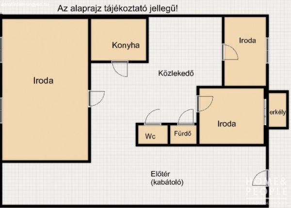 Eladó 86 nm-es Újszerű állapotú Iroda, irodaház Szeged Makkosház    