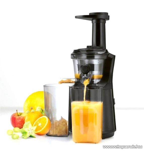 (használt) SilverCrest SSJ 300 C1 NEU Slow Juicer elektromos lassú zöldség
és gyümölcsprés, fekete, 300W