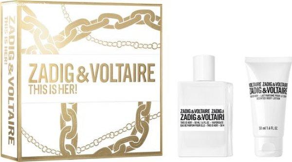 Zadig & Voltaire This Is Her - EDP 50 ml + testápoló 50 ml