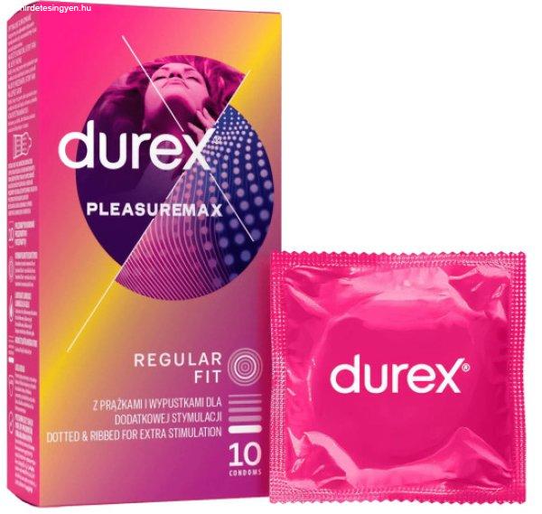 Durex Pleasuremax – bordázott óvszerek (10 db)