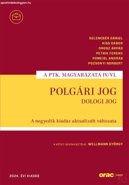 POLGÁRI JOG IV/VI. - Dologi jog (2024)