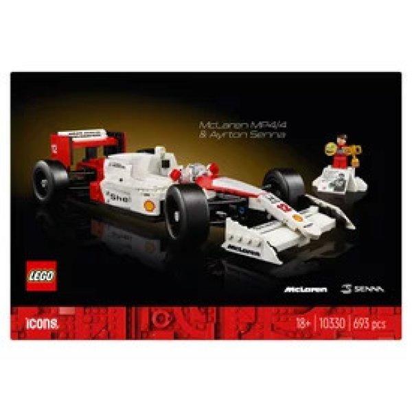 LEGO Icons 10330 McLaren MP4/4 és Ayrton Senna