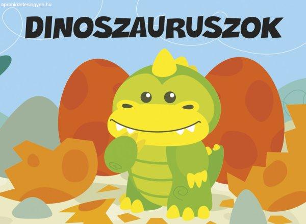 Pancsolókönyv szivaccsal - Dinoszaurusz