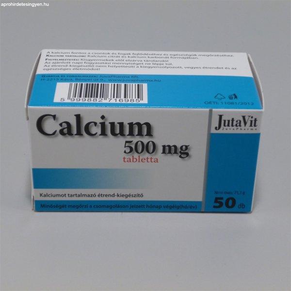 Jutavit Calcium 500 mg + D3 tabletta 50db