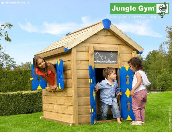 Kerti játszótér - Jungle Gym Playhouse játszóház ajándék vágással