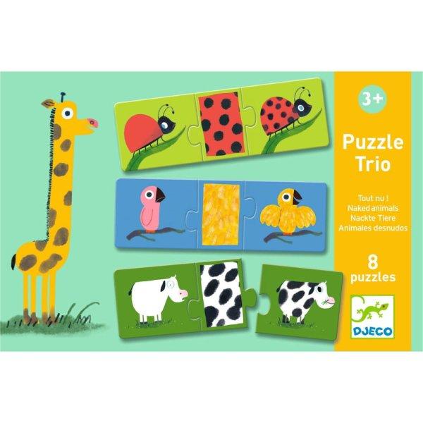 Djeco Párosító puzzle - Állati mintázatok