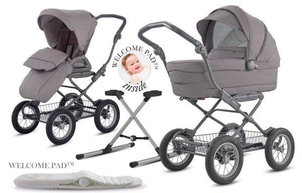 Inglesina Sofia Duo Sideral Grey Ergo Bike vázzal