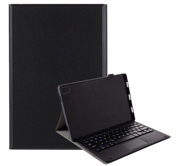 Tok álló, bőr hatású (FLIP, bluetooth billentyűzet, asztali tartó,
QWERTY, angol nyelvű) FEKETE Lenovo Tab P11 (TB-J606F), Lenovo Tab P11 5G
(TB-J607Z), Lenovo Tab P11 Plus (TB-J616F)