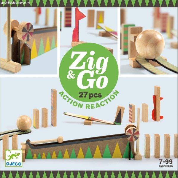 Djeco Építőjáték - Sokasodó 27 db - Zig & Go