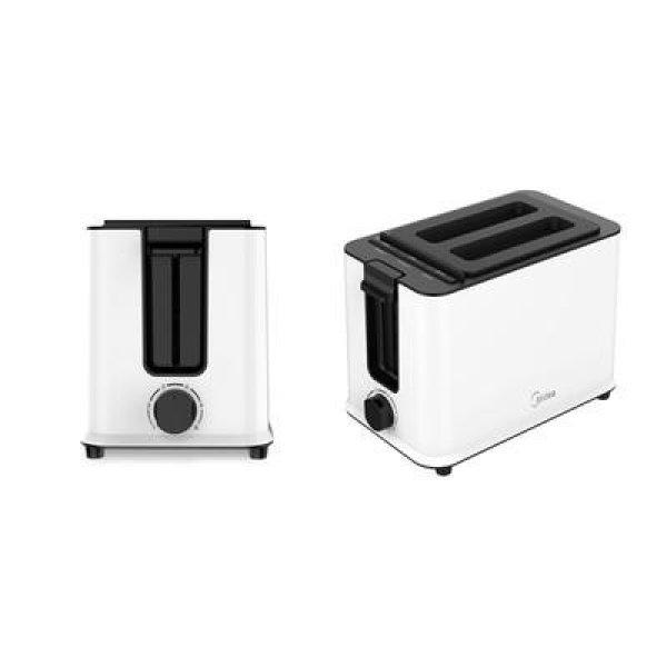 MIDEA MT-RP2L09W kenyérpirító, teljesítmény: 950W, 6 pirítási fokozat,
stop/újramelegítés/kiolvasztás, megszakítás 1,4kg