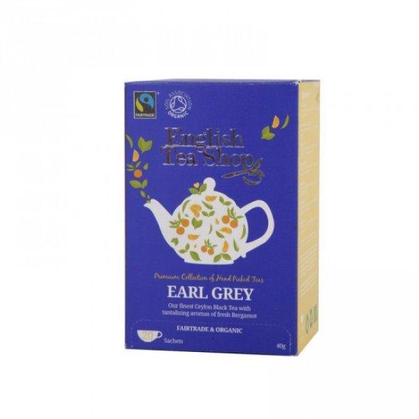 Ets bio earl grey tea 20x2 g 40 g