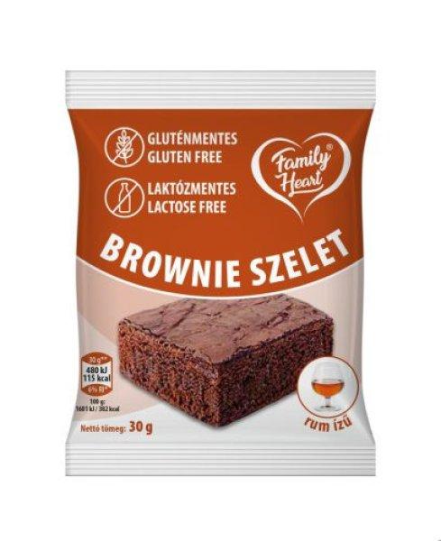 FAMILY HEART BROWNIE SZELET RUM ÍZŰ