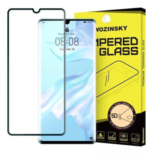 Huawei P30 Pro edzett üveg FEKETE TELJES KÉPERNYŐS FULL SCREEN HAJLÍTOTT
tempered glass kijelzőfólia kijelzővédő védőfólia karcálló kijelzős