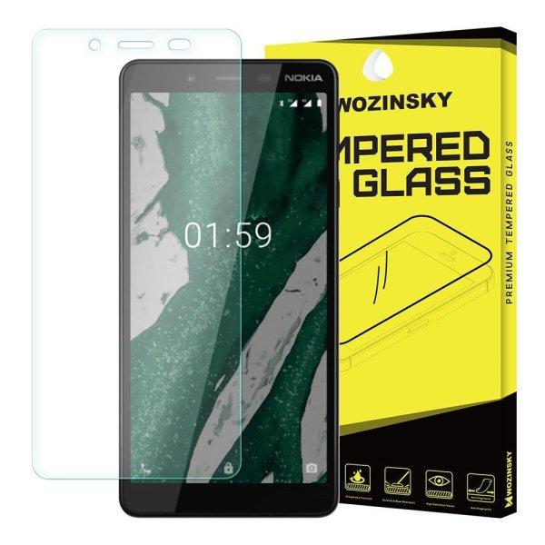 Nokia 1 Plus + karcálló edzett üveg Tempered glass kijelzőfólia
kijelzővédő fólia kijelző védőfólia