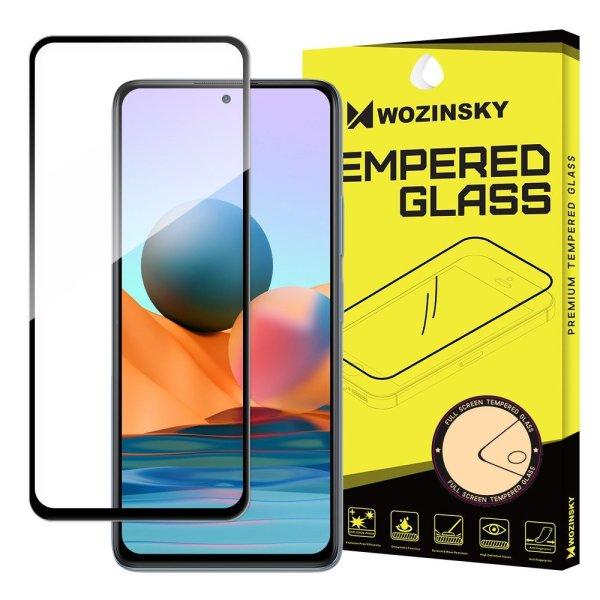 Xiaomi Redmi Note 10 / Note 10s (4G) edzett üveg 5D FEKETE TELJES KÉPERNYŐS
FULL SCREEN HAJLÍTOTT tempered glass kijelzőfólia kijelzővédő védőfólia
karcálló kijelzős