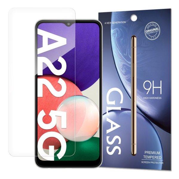 Samsung Galaxy A22 (5G) karcálló edzett üveg Tempered Glass kijelzőfólia
kijelzővédő fólia kijelző védőfólia eddzett SM-A226