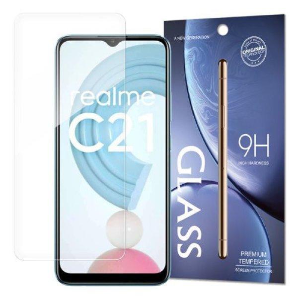 Realme C21 karcálló edzett üveg Tempered glass kijelzőfólia kijelzővédő
fólia kijelző védőfólia