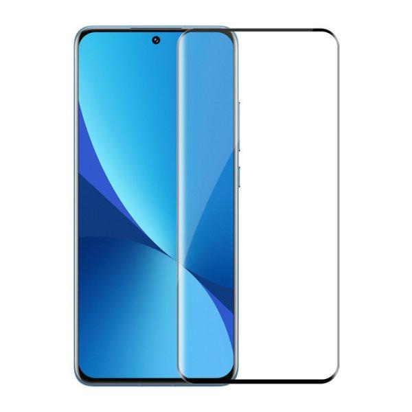 Xiaomi 12 12X 12S edzett üveg FEKETE TELJES KÉPERNYŐS FULL SCREEN HAJLÍTOTT
tempered glass kijelzőfólia kijelzővédő védőfólia karcálló kijelzős