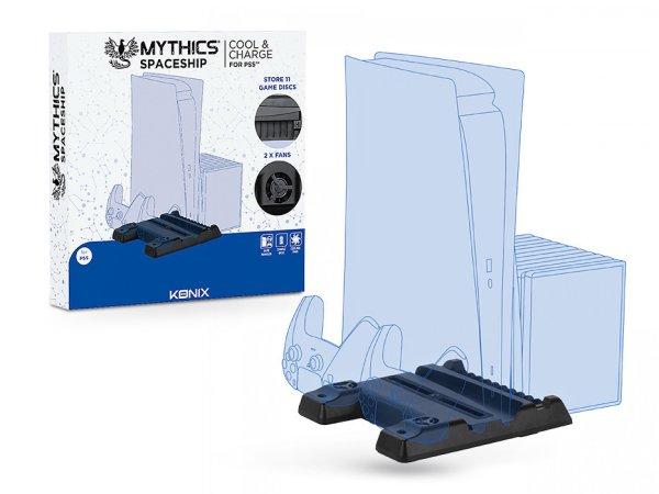 Mythics PlayStation 5 multifunkciós töltő- és hütőállvány