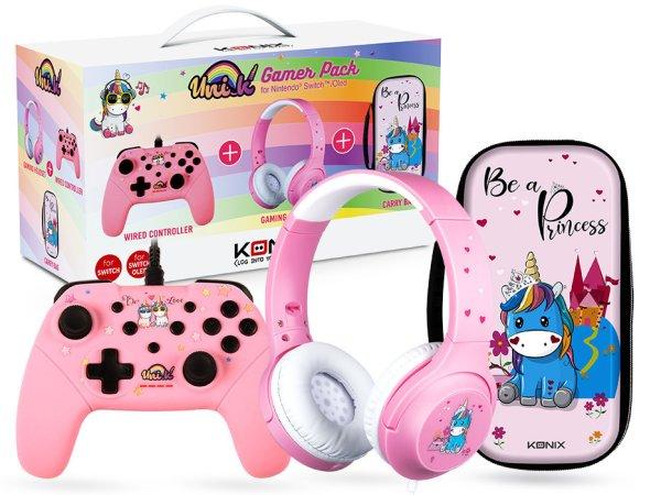 Konix Unik Be a Princess" Gamer pack"