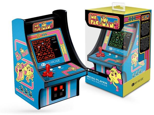 My Arcade DGUNL-3230 Ms. Pac-Man Micro Player Retro Arcade 6.75 Hordozható
Játékkonzol"