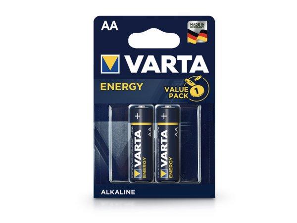 VARTA Energy Alkaline AA ceruza elem - 2 db/csomag