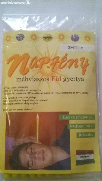 Nap-Fény fülgyertya gyerek 10 db