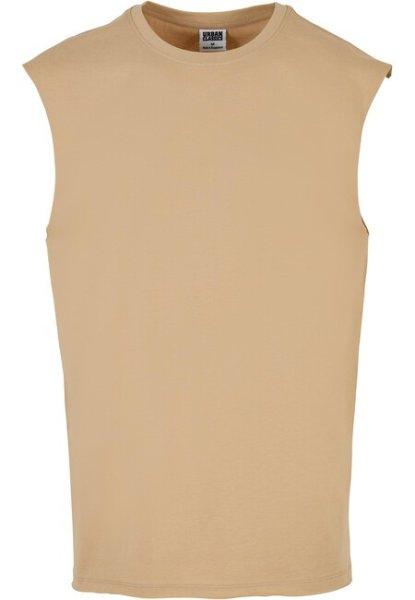 Urban Classics Open Edge Sleeveless Tee unionbeige