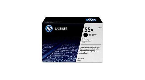 HP CE255A (55A) fekete eredeti toner (CE255A)