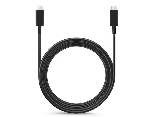 Samsung gyári USB Type-C - USB Type-C adat- és töltőkábel 180 cm-es
vezetékkel - 5A - EP-DX510JBE - fekete (ECO csomagolás)