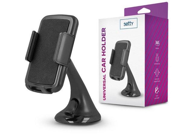 Setty univerzális PDA/GSM autós tartó - Setty U16 Universal Car Holder -
fekete