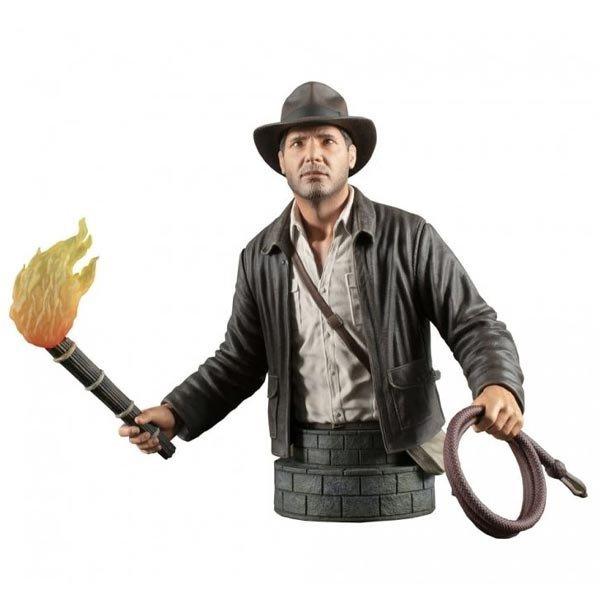 Busta Indiana Jones: Raiders of the Lost Ark 1/6 SDCC 2023 exkluzív, 15 cm