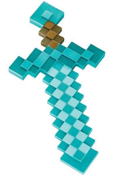 Replika Diamond Kard (Minecraft) 51 cm