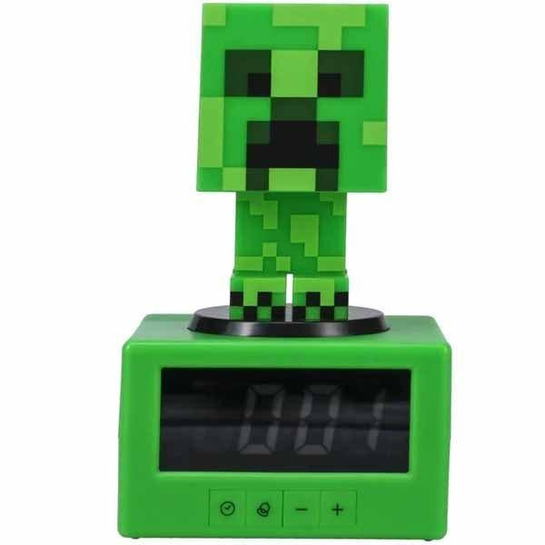 Lámpa Creeper Icon Alarm Clock (Minecraft)