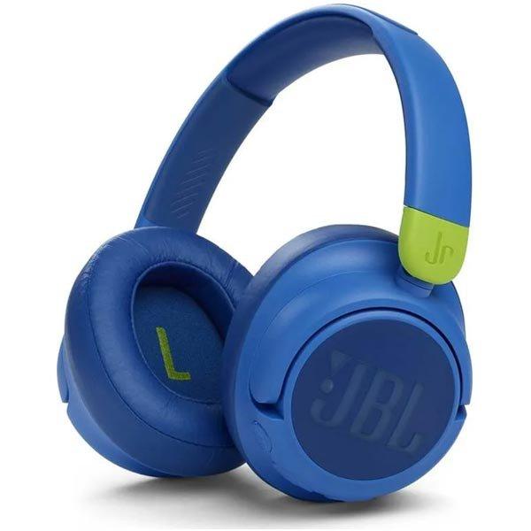 JBL JR460NC Blue vezeték nélküli gyerek fülhallgató, kék