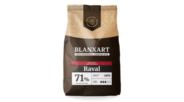 Blanxart Raval 71%-os étcsokoládé korong 1 kg