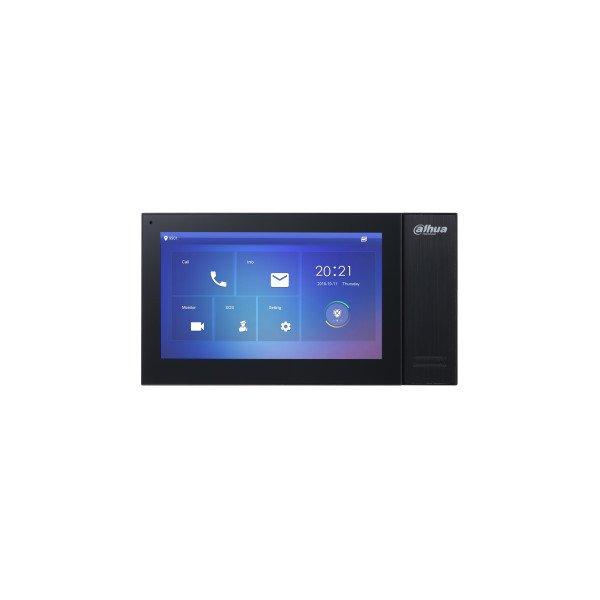 Dahua IP video kaputelefon - VTH2421FW-P (beltéri egység, 7" touch
screen, 1024x600, PoE, SD, I/O, fehér)