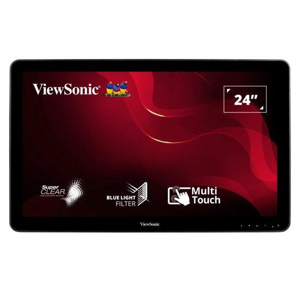 ViewSonic Portable Monitor 23,6" - TD2430 (VA,16:9, 1920x1080, 10 point
Touch, 10ms, 200cd/m2, VGA, DVI, HDMI, USB, SPK)