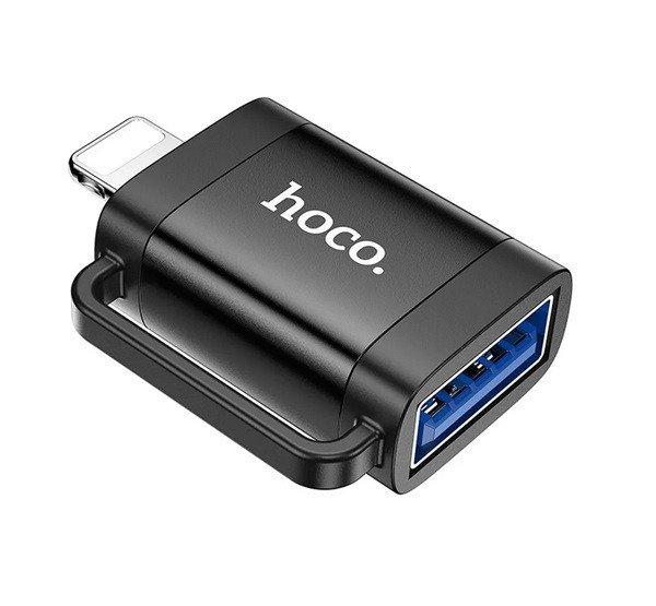 HOCO UA31A adapter (USB aljzat - lightning, adatátvitel és töltés, OTG)
FEKETE Apple IPAD mini, IPAD mini 4, iPhone 6S 4.7