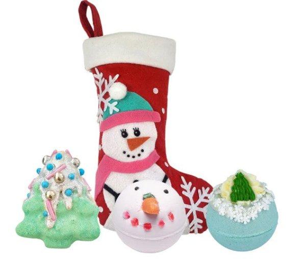 Bomb Cosmetics Ajándékcsomag Snowlady Stocking Set