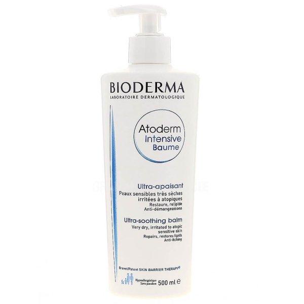 Bioderma Erősen nyugtató arc- és testbalzsam Atoderm Intensive
Baume (Ultra-Soothing Balm) 500 ml