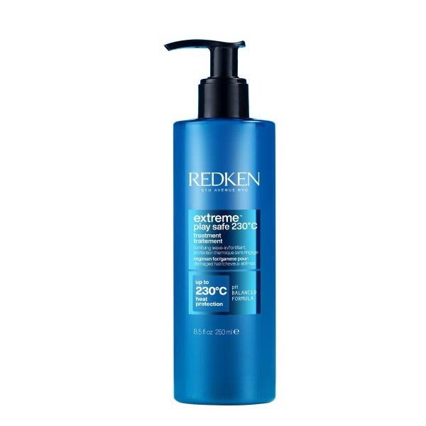 Redken Hajápoló hő által sérült hajra Extreme
Play Safe 230º C (Fortifying + Heat Protection Treatment) 250 ml