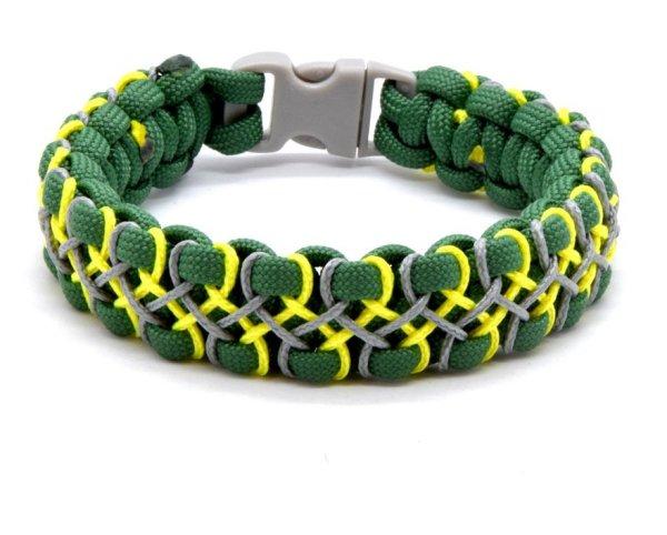 Cordell Paracord karkötő Solomon fonott STGG XL ( 20 - 21 cm )