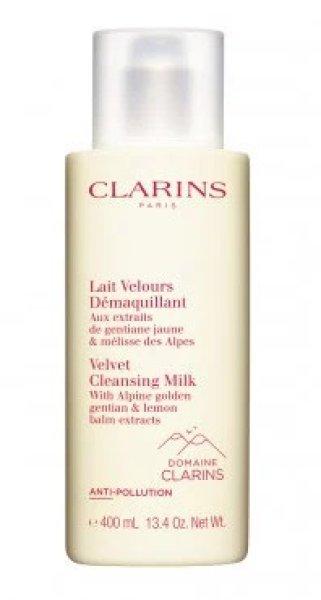 Clarins Bársonyos arctisztító tej (Velvet Cleansing Milk) 400 ml
- tartalékadag