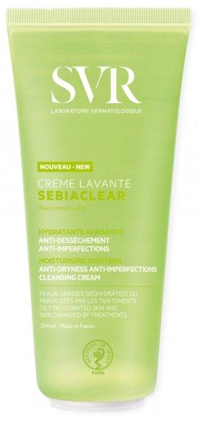 SVR Hidratáló tisztító krém legyengült bőrre
Sebiaclear (Cleansing Cream) 200 ml