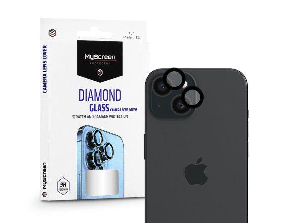 MyScreen Protector Diamond Glass hátsó kameralencse védő edzett üveg -
Apple iPhone 15/15 Plus - fekete