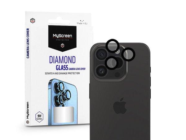 MyScreen Protector Diamond Glass hátsó kameralencse védő edzett üveg -
Apple iPhone 15 Pro/15 Pro Max - fekete