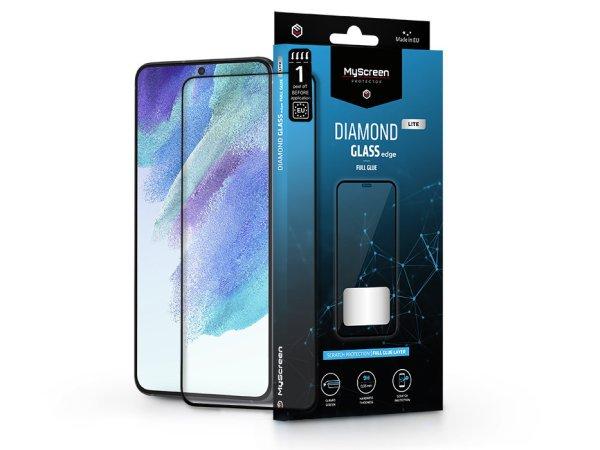 Samsung G990B Galaxy S21 FE 5G edzett üveg képernyővédő fólia - MyScreen
Protector Diamond Glass Lite Edge2.5D Full Glue - fekete